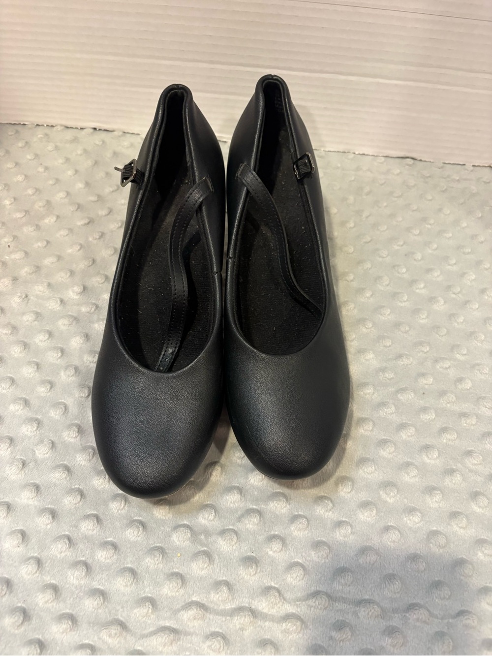Classic Black Mary Jane. character heels for Dance- Women's